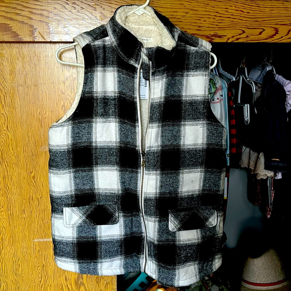 Maurice’s Plaid Vest